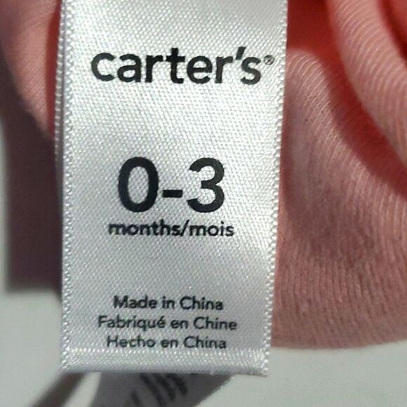 Carter's Pink Fox Pom Pom Cozy Baby Beanie - Picture 5 of 6